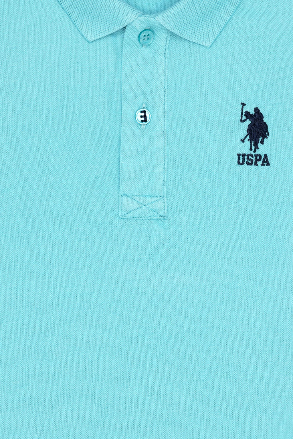 U. S. Polo Assn Мятная базовая футболка-поло для мальчиков - U.s. polo assn фото 9