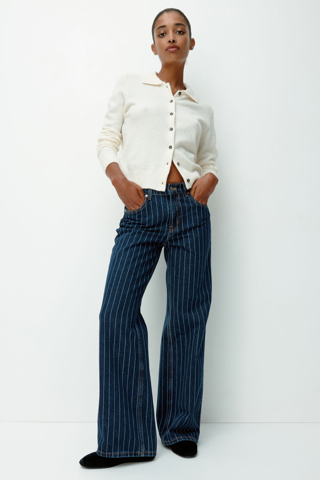 Wide High Jeans - H&m фото 11