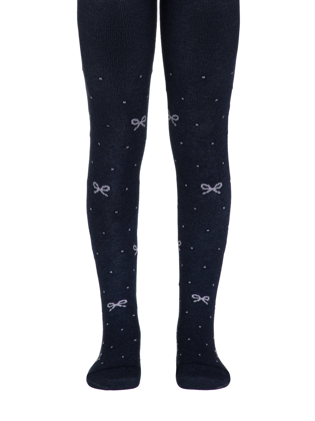 Conte-kids Хлопковые колготки TIP-TOP с люрексом бордо - Conte elegant фото 5