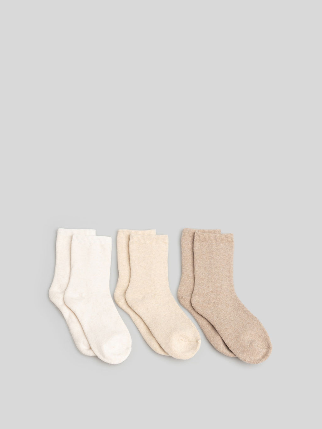 ACOOLA / Носки жен. в наборе из 3 пар Uzkuz_G бежевый