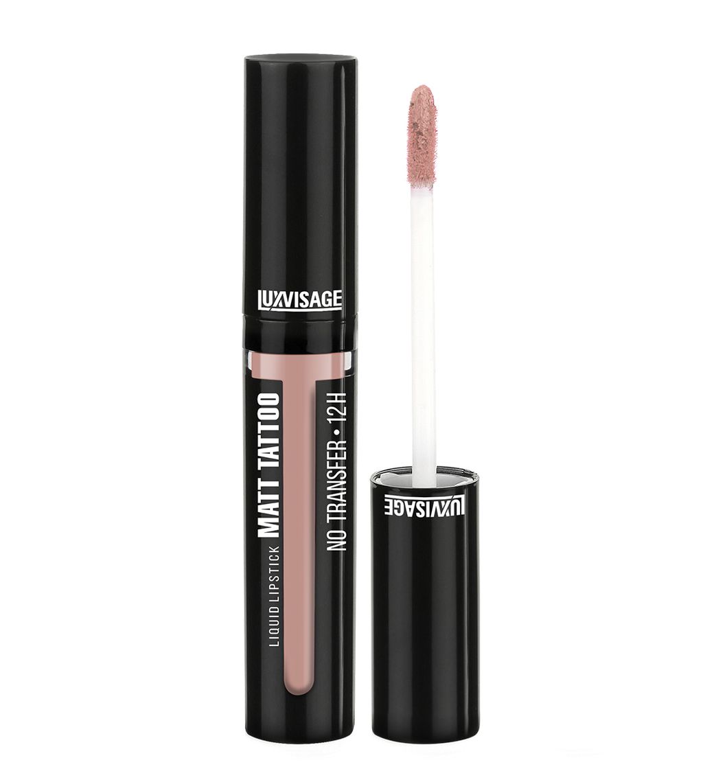 LuxVisage Помада жидкая MATT TATTOO No transfer 12H тон 120 ICE BEIGE  фото 2