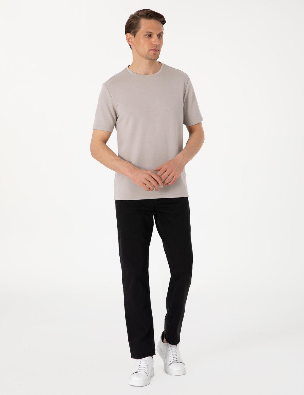 Antrasit Straight Fit Jean Pantolon - Pierre cardin фото 3