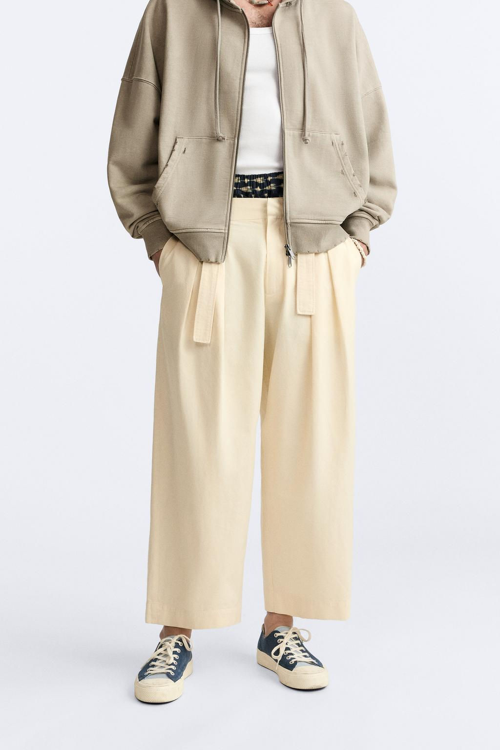 LIMITED EDITION TROUSERS WITH BELT - Zara фото 5