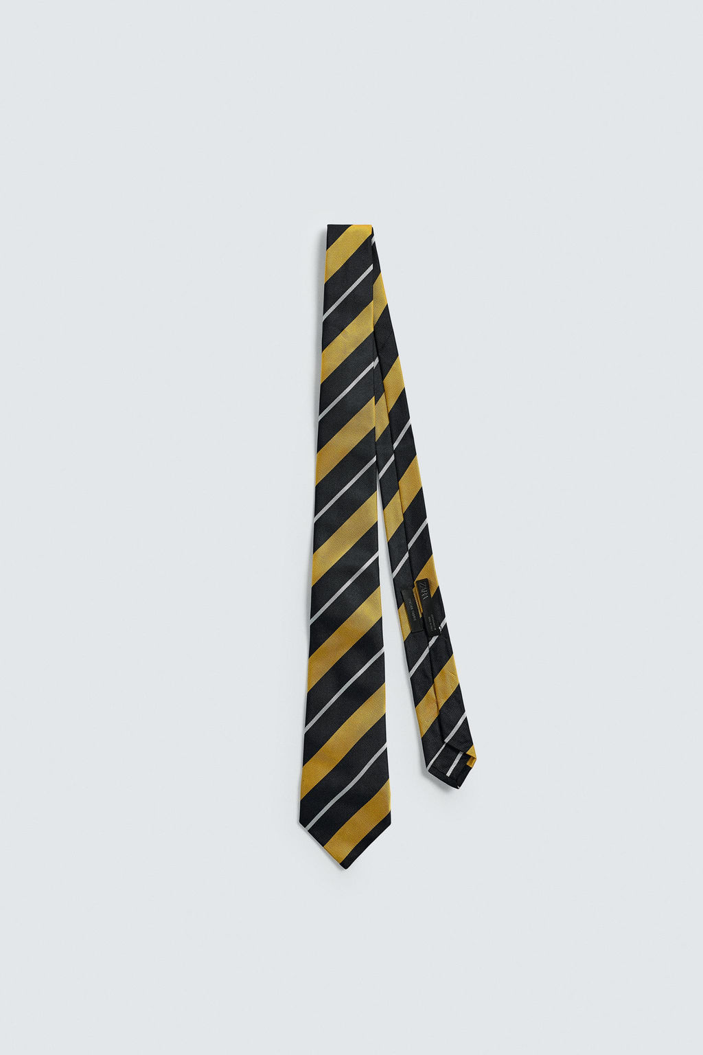 100% SILK STRIPED TIE - Zara фото 4