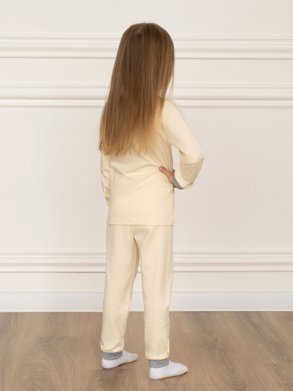 Пижама детская молочная принцесса