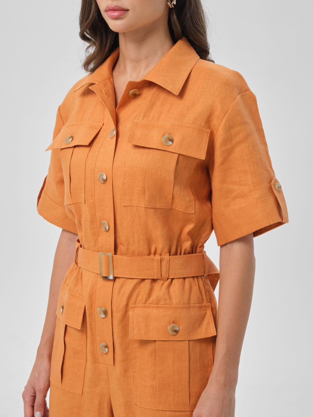 Комбинезон льняной - Stilla фото 5