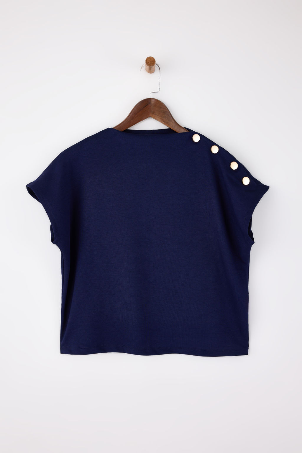 Tas Regular/Normal Kal?p Dik Yaka Aksesuar Detayl? Crop Soft Touch Orme Bluz TWOSS26BZ00021 - Trendyolmilla фото 5