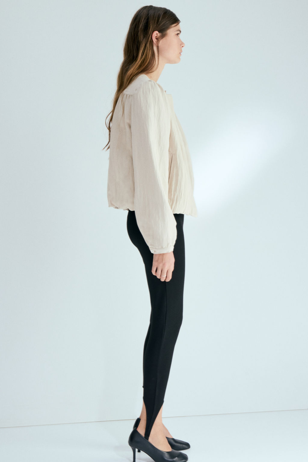 Chaqueta oversize de sarga - H&m фото 4