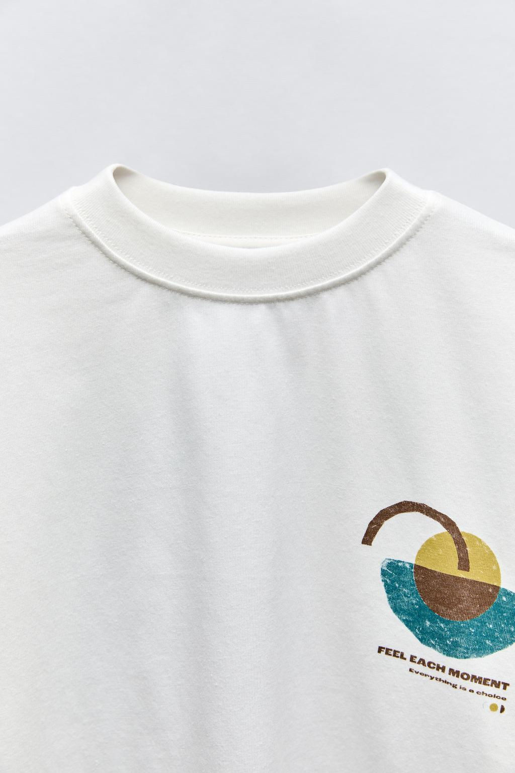 PRINTED T-SHIRT - Zara фото 3