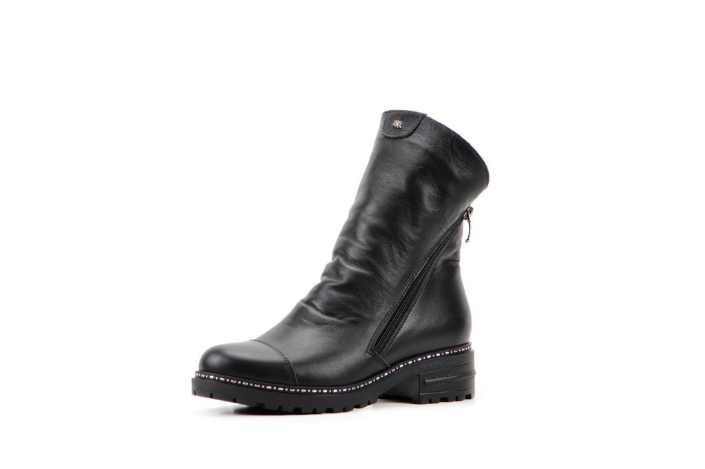 Ботинки EDART 233.brook4.black/шерсть