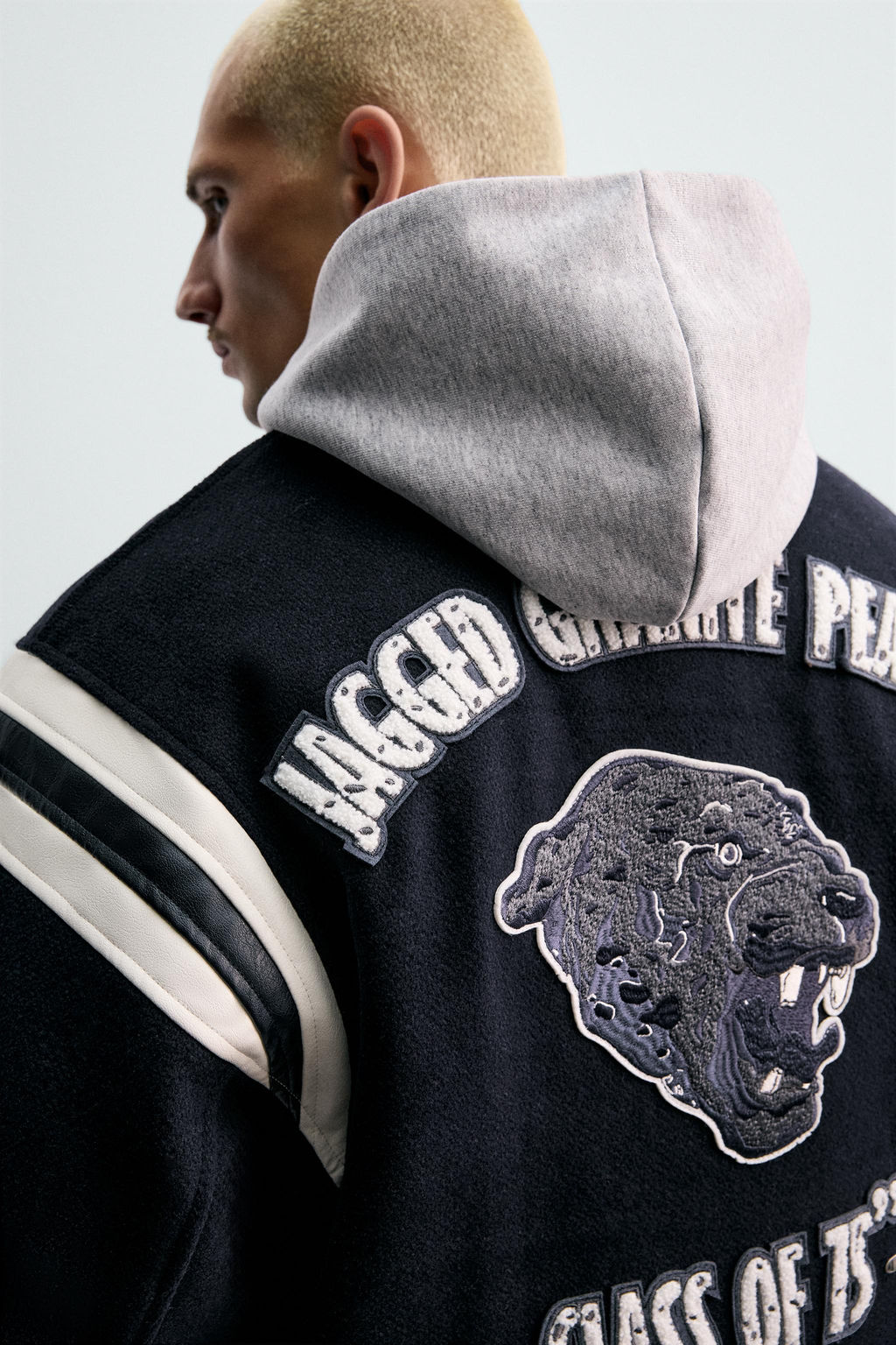 CHAMPION® X ZARA PADDED BOMBER JACKET  фото 7