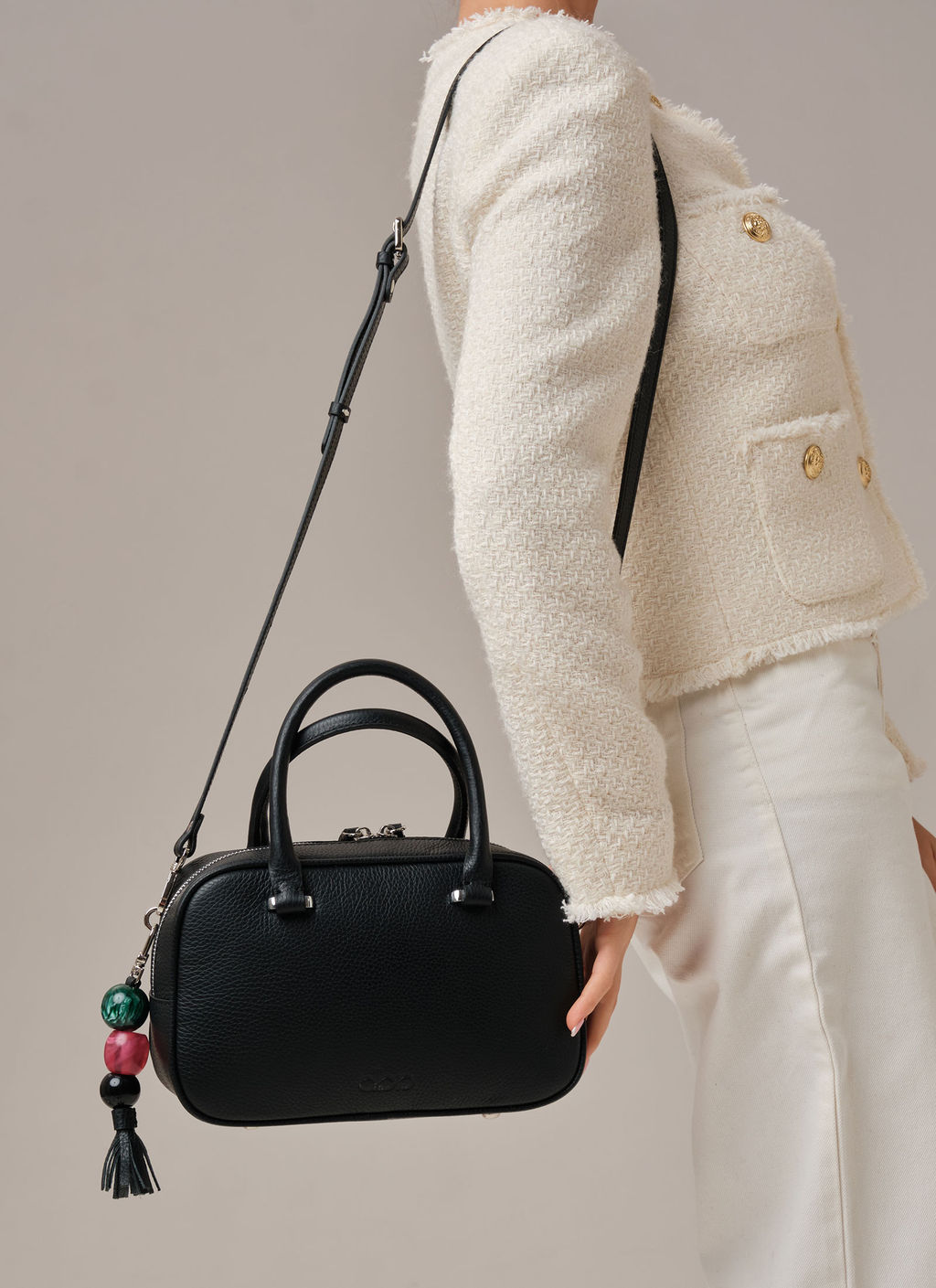 Кожаная сумка Hawaii DBR 31216 черный  фото 4