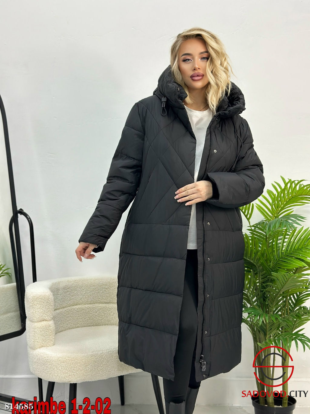 Куртка женская с капюшоном - Bruno фото 2