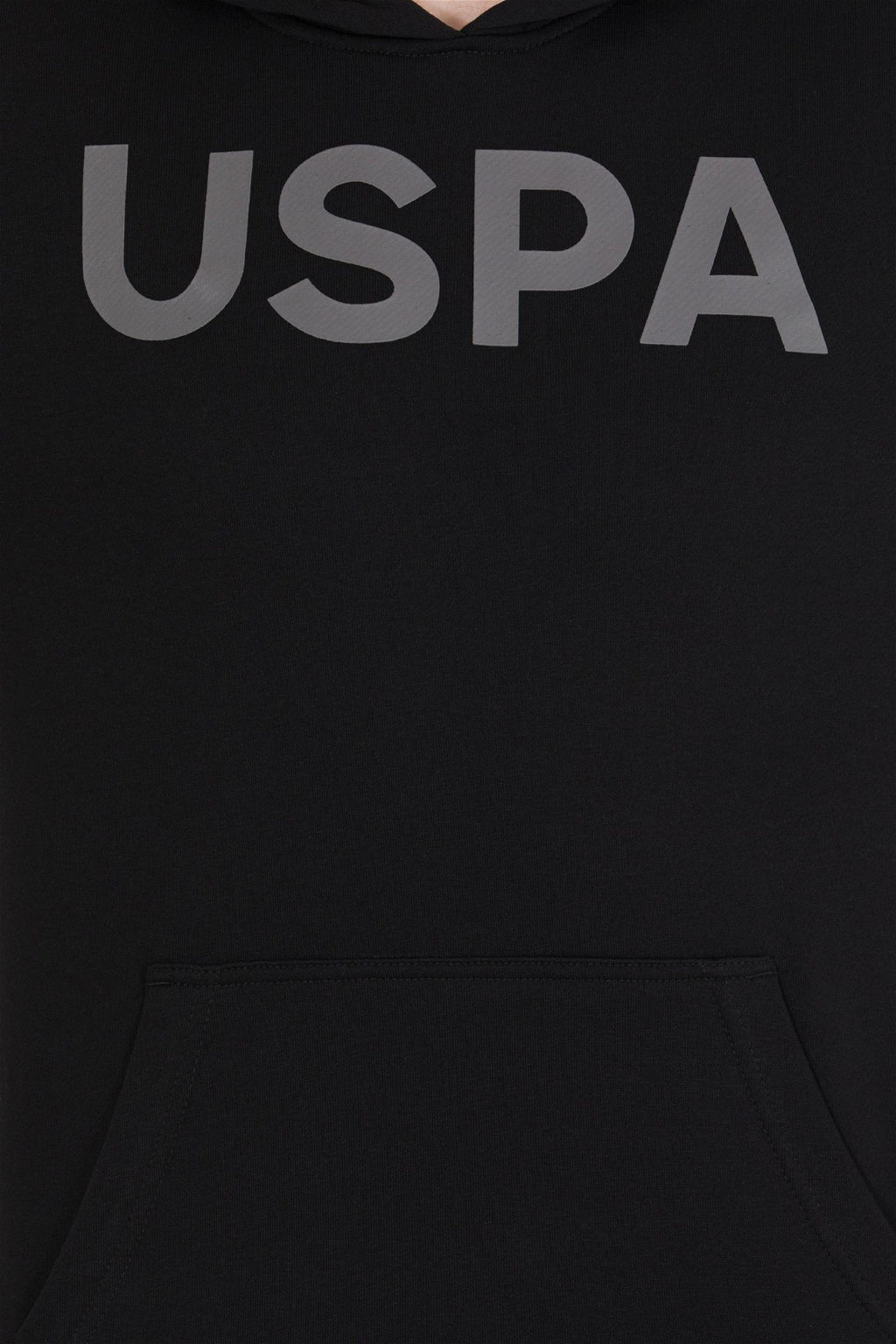 U. S. Polo Assn / Мужской черный базовый свитшот - U.s. polo assn фото 11