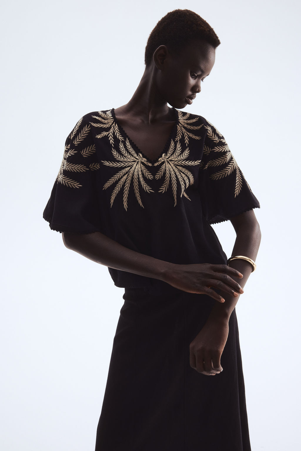 Top bordado - H&m фото 3