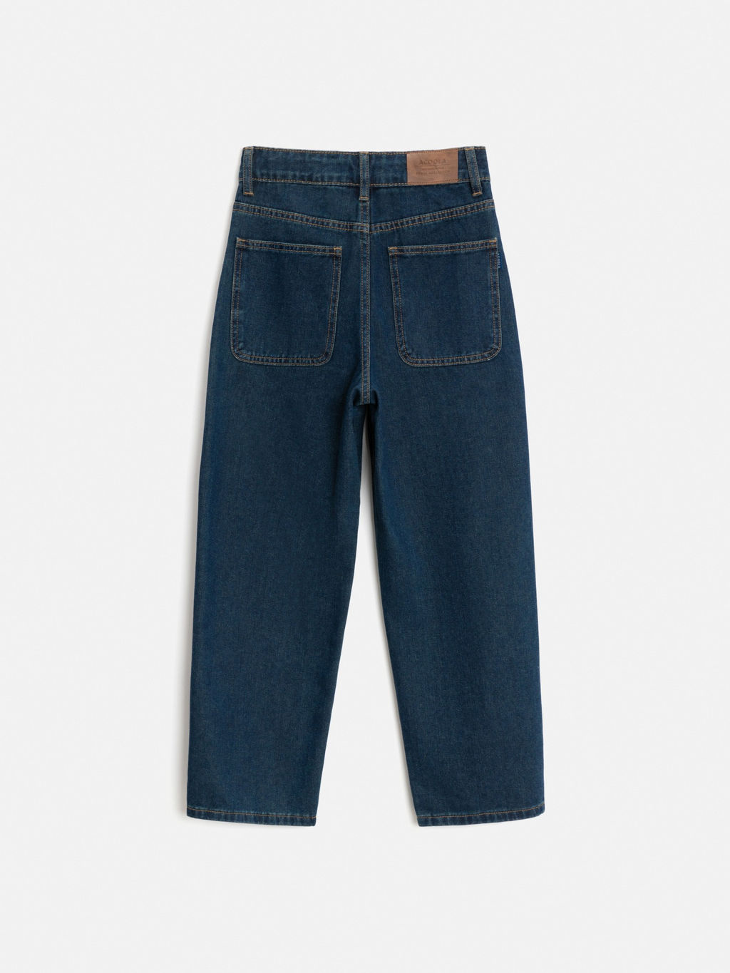 Брюки джинсовые детские ACOOLA Laperm для мальчиков темно-синие  фото 2