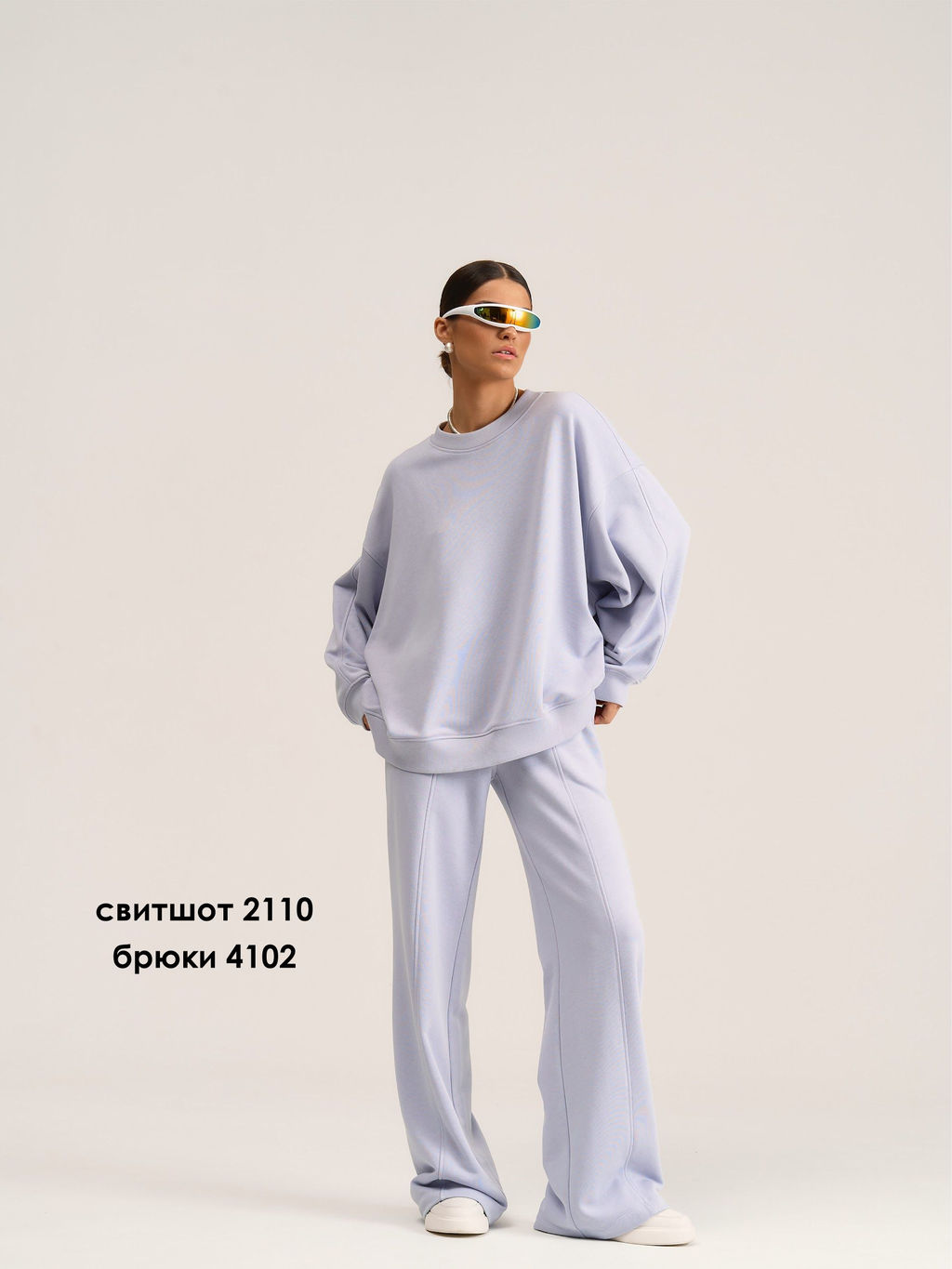 Свободный и объемный свитшот onesize - MG Wear фото 7