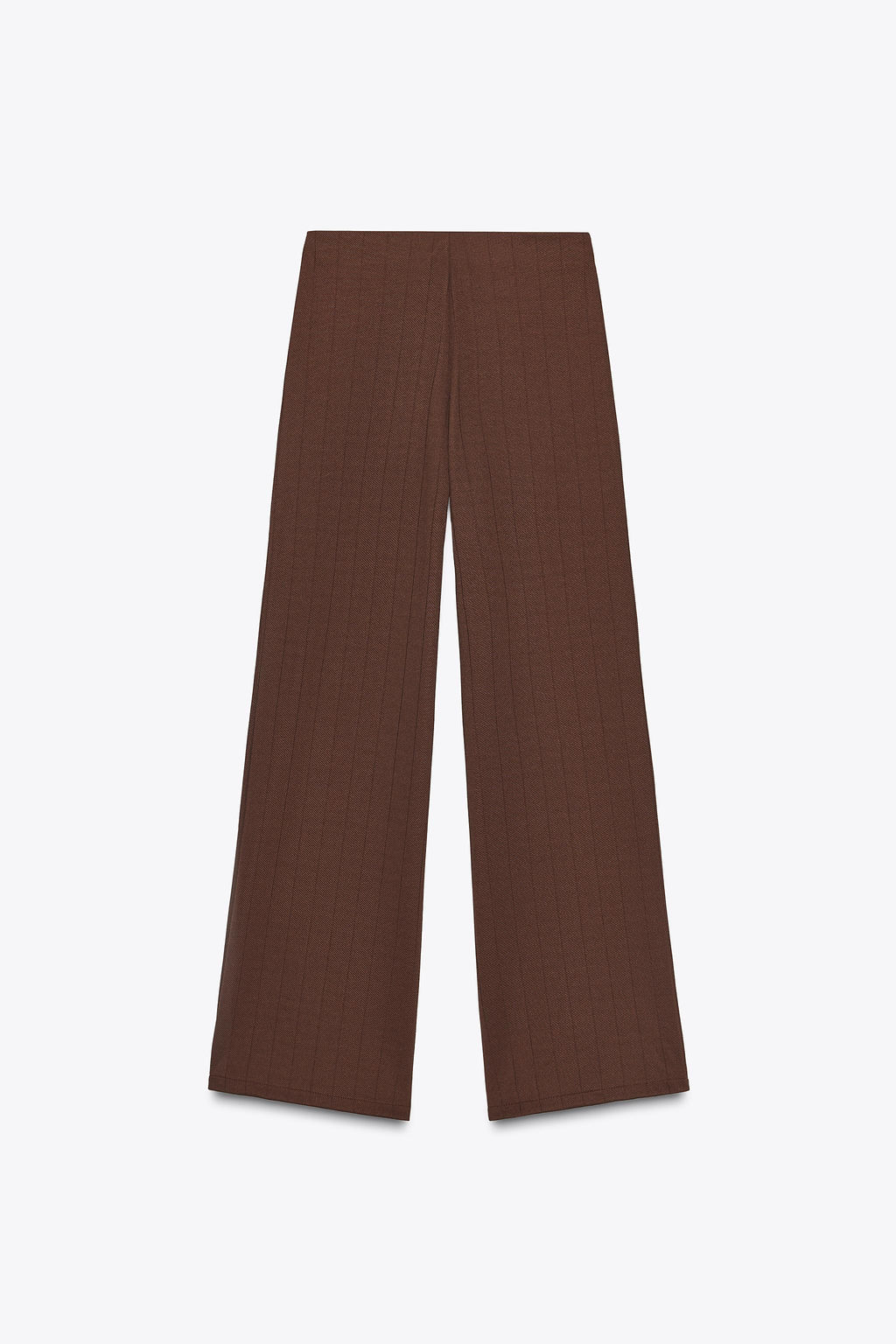 WIDE TWILL TROUSERS - Zara фото 6