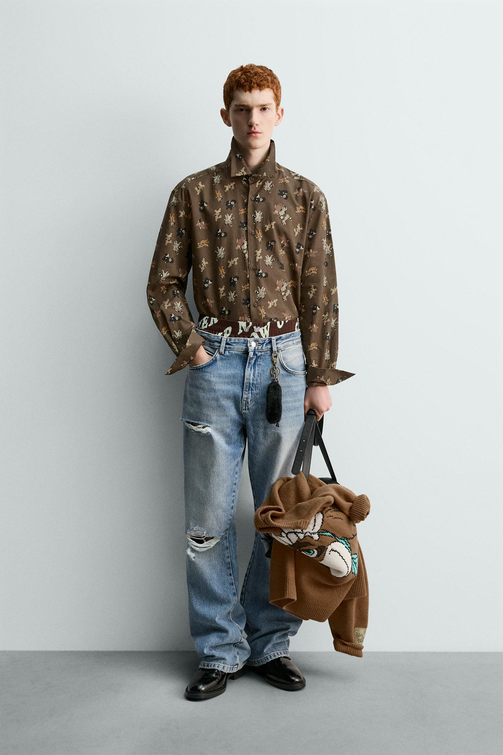 PETER PAN THE LOST BOYS SHIRT HARRY LAMBERT FOR ZARA X DISNEY