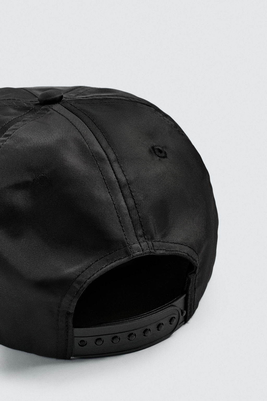 GORRA VISOR PLANO BORDADO / Negro - Zara фото 7