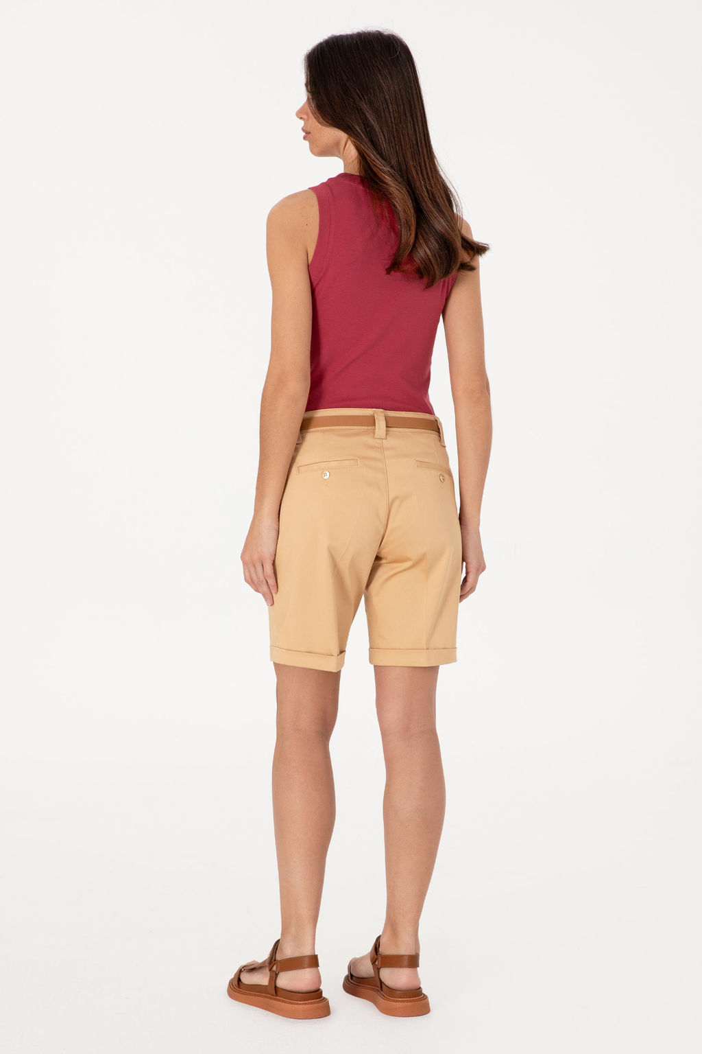 Kad_n Camel Dokuma _ort Sepette S_rpriz _ndirim - U.s. polo assn фото 4