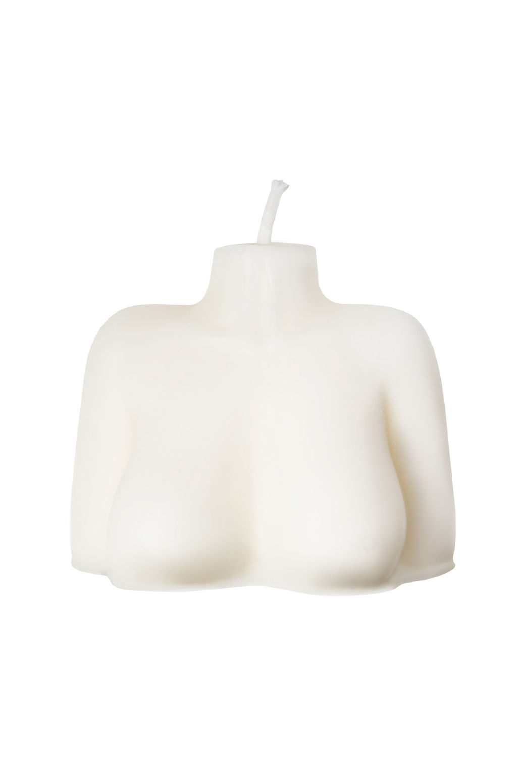 Свеча Pecado BDSM Женский силуэт, белая, гр. 49