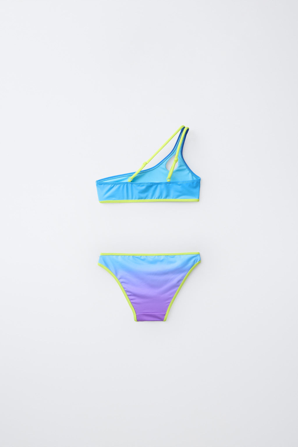 6-14 A?OS/ BIKINI CUT OUT KPOP DEMON HUNTERS NETFLIX  / Azul - Zara фото 2