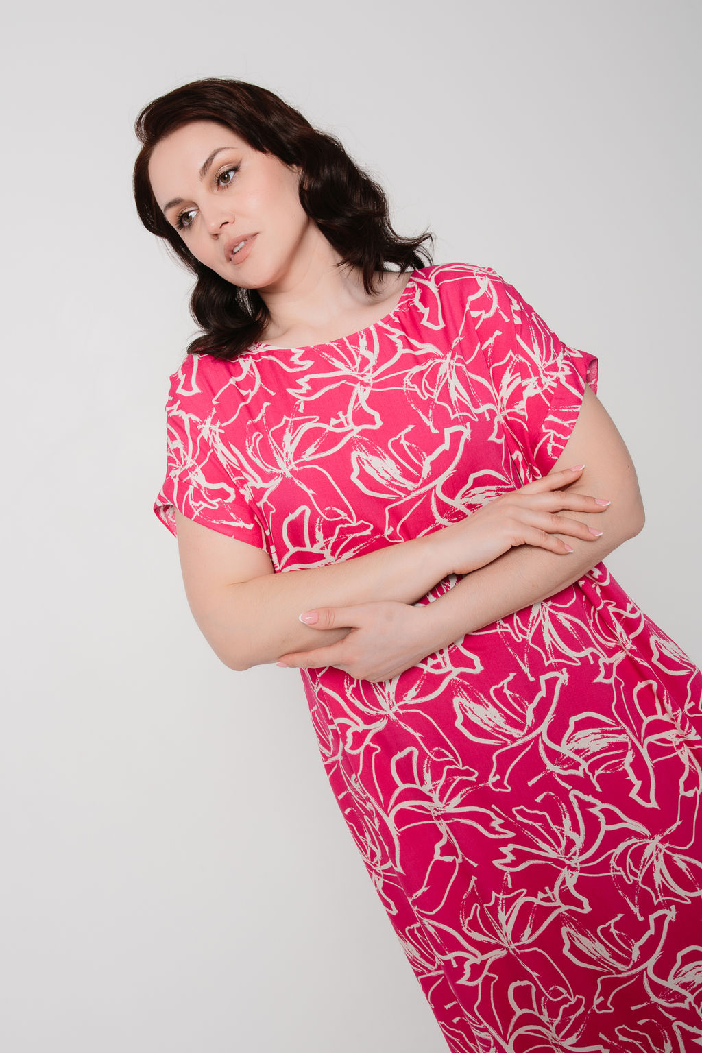 ШТАПЕЛЬ 100% вискоза Платье - Prima linea фото 6