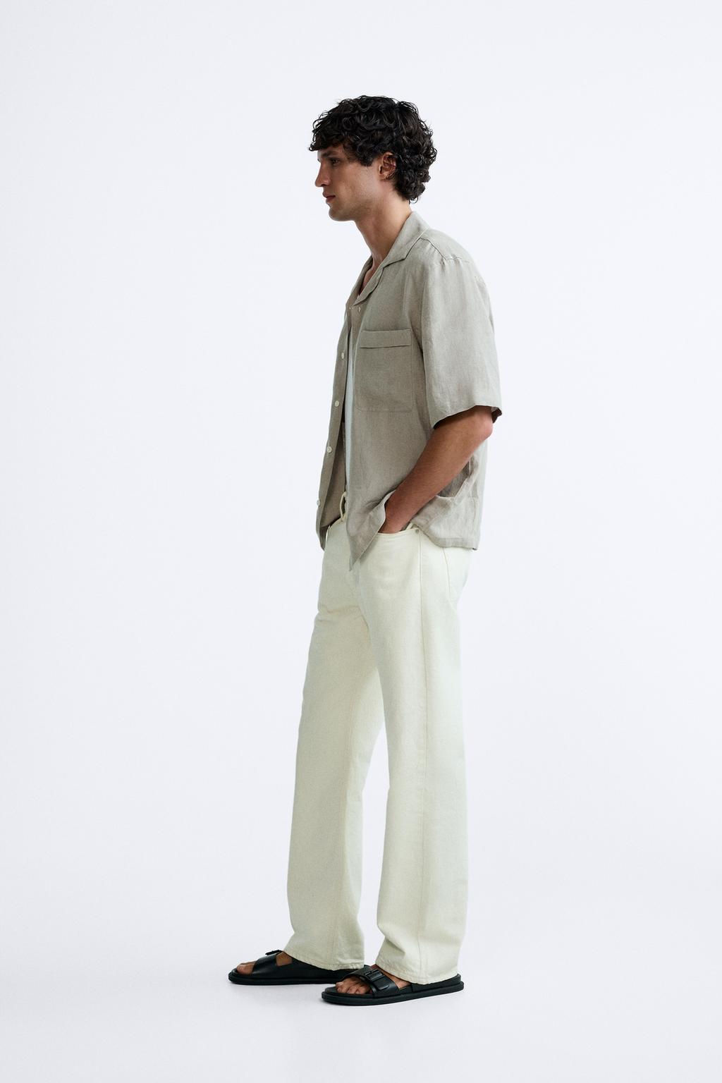ZARA %100 KETEN G?MLEK  фото 30