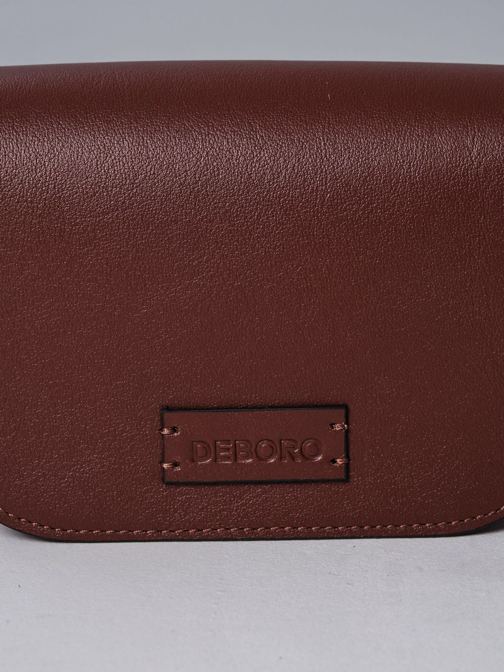 Сумка кожаная Deboro 30879 рыжий