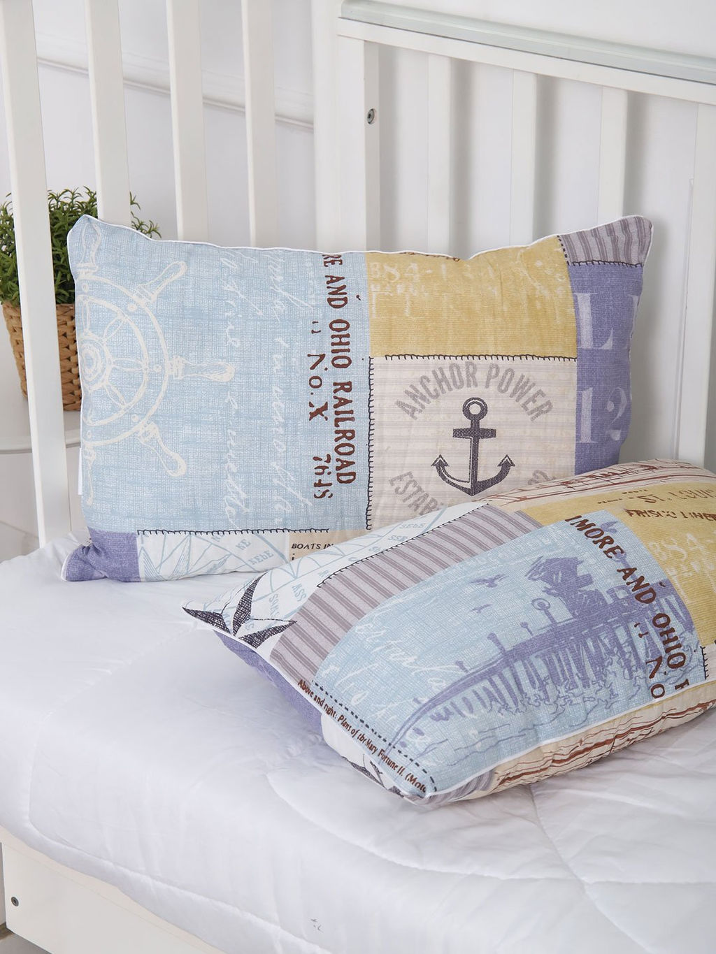 Подушка детская из перкаля - Каравелла 40х60