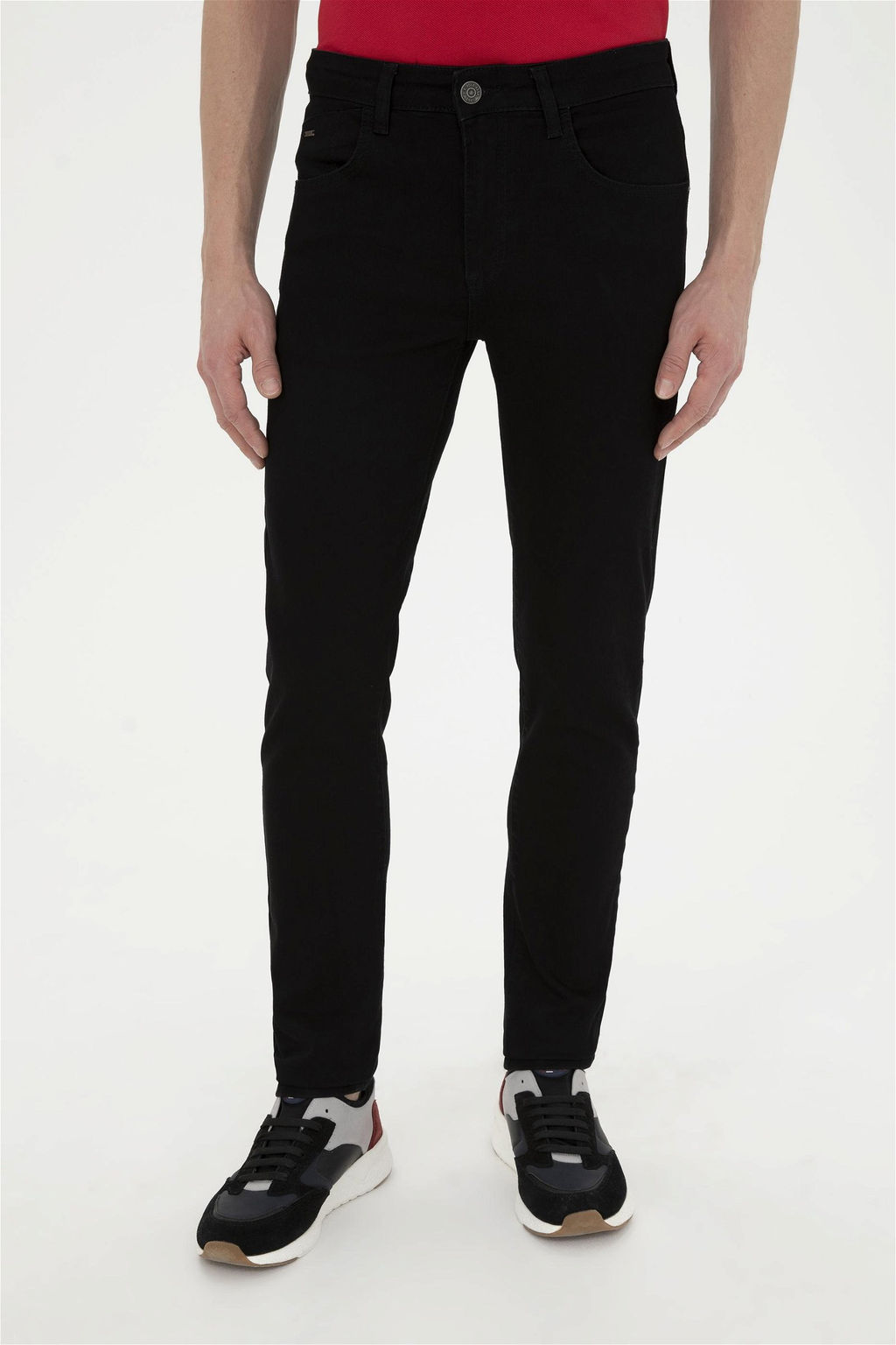 U. S. Polo Assn / Мужские черные джинсовые брюки - U.s. polo assn фото 2
