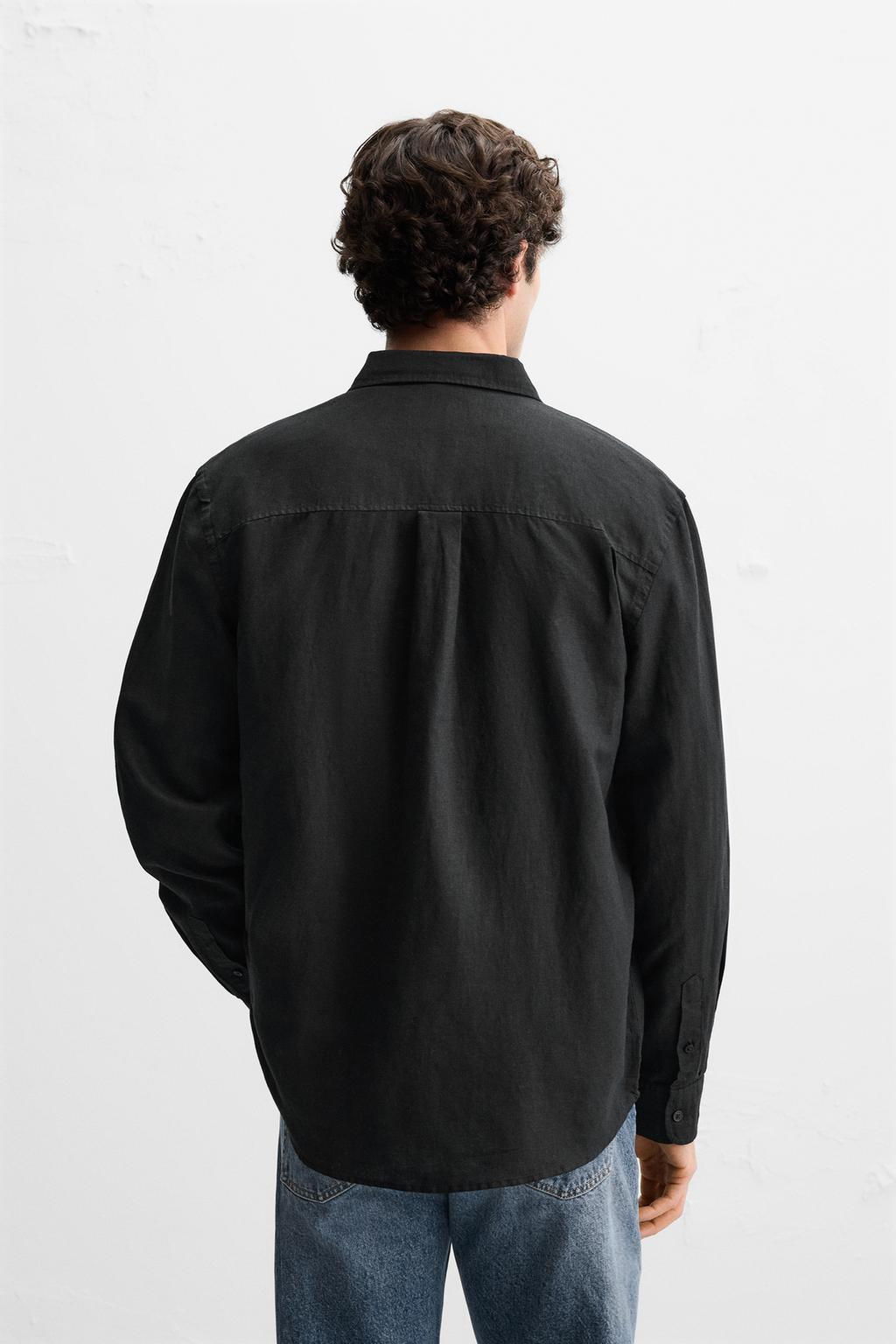 LINEN/COTTON SHIRT - Zara фото 3
