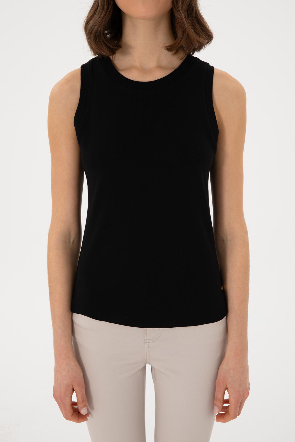 Kad_n Siyah Basic Ti__rt Sepette S_rpriz _ndirim - U.s. polo assn фото 6