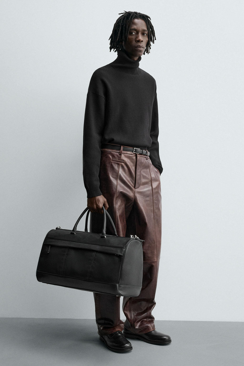 TEXTURED TRAVEL BAG - Zara фото 8