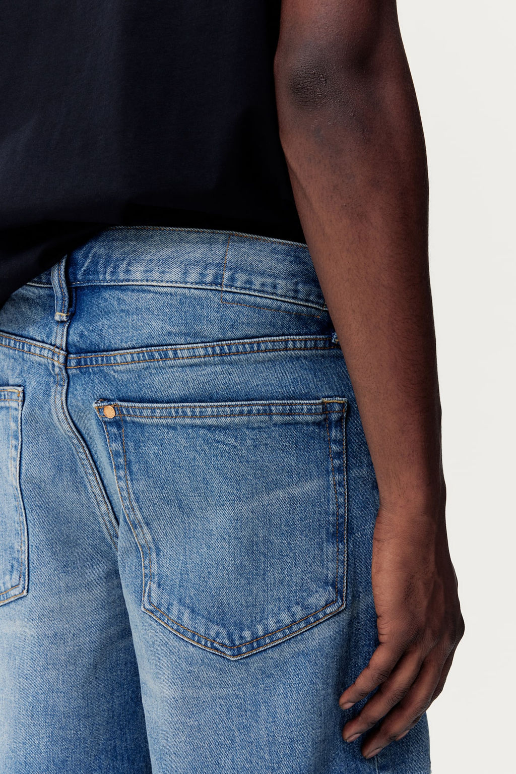 Vaquero corto Regular - H&m фото 5