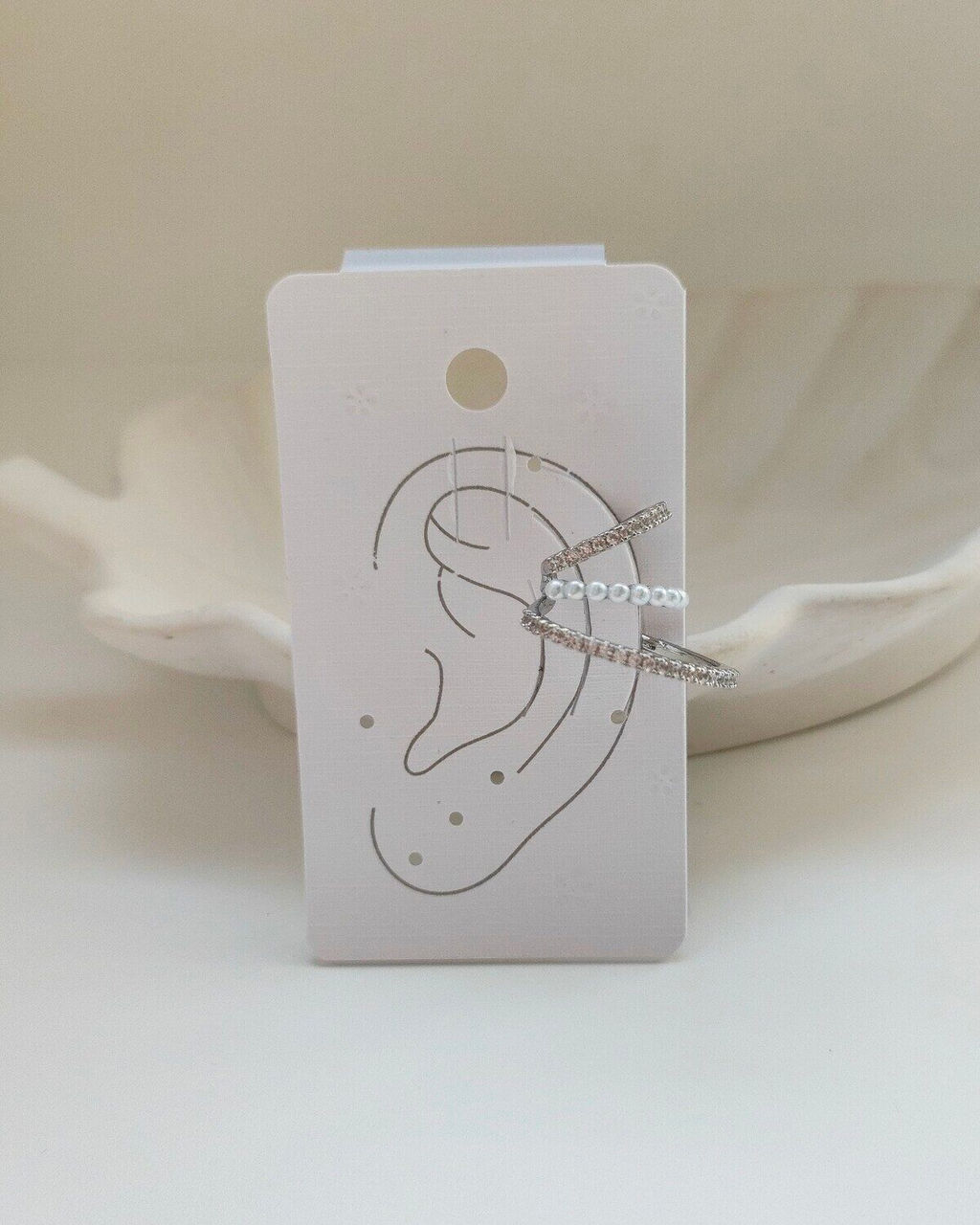 Серьги - кафф