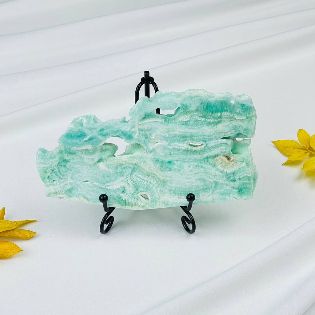 Срез Голубого кальцита - Радуга самоцветов фото 2