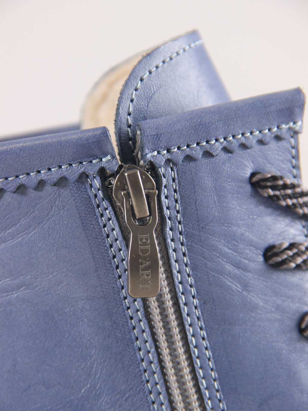 Ботинки 319.taskanabl.Вакса джинс/мех