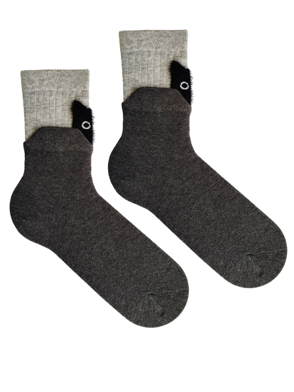 Носки р.35-40 Cats Серые - Krumpy фото 6