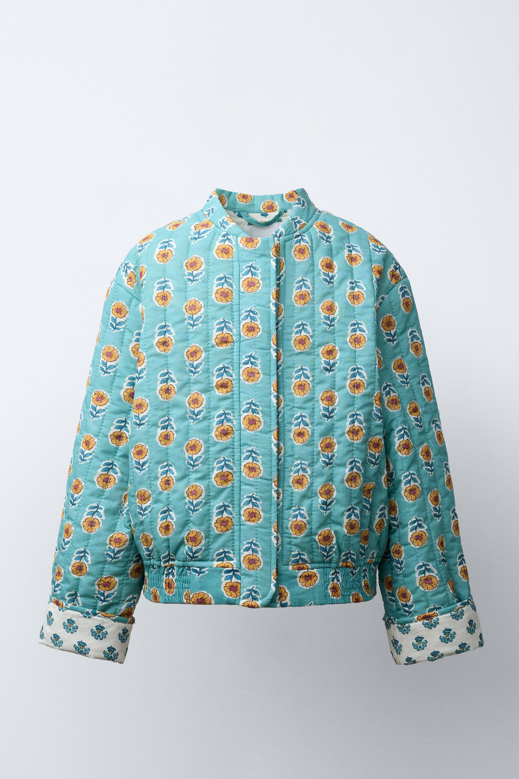 PRINTED PUFFER JACKET