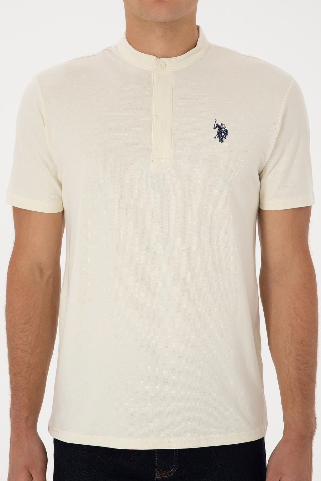 Erkek Beyaz Ti__rt - U.s. polo assn фото 6