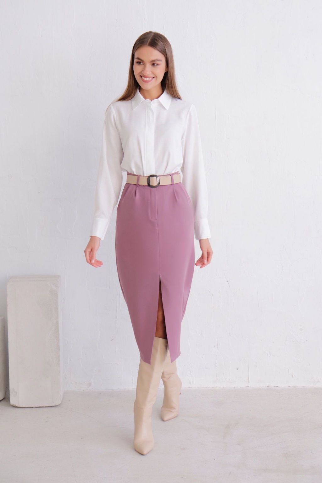 11822 Юбка миди-макси орхидея - Martichelli фото 9