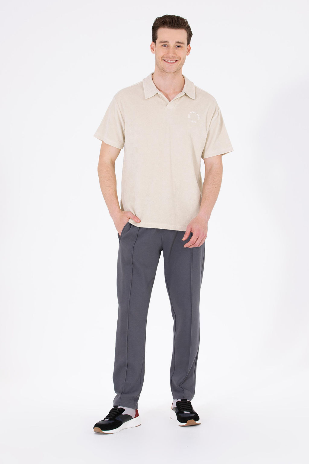 U. S. Polo Assn Мужская футболка Stone Comfort с воротником-поло - U.s. polo assn фото 18
