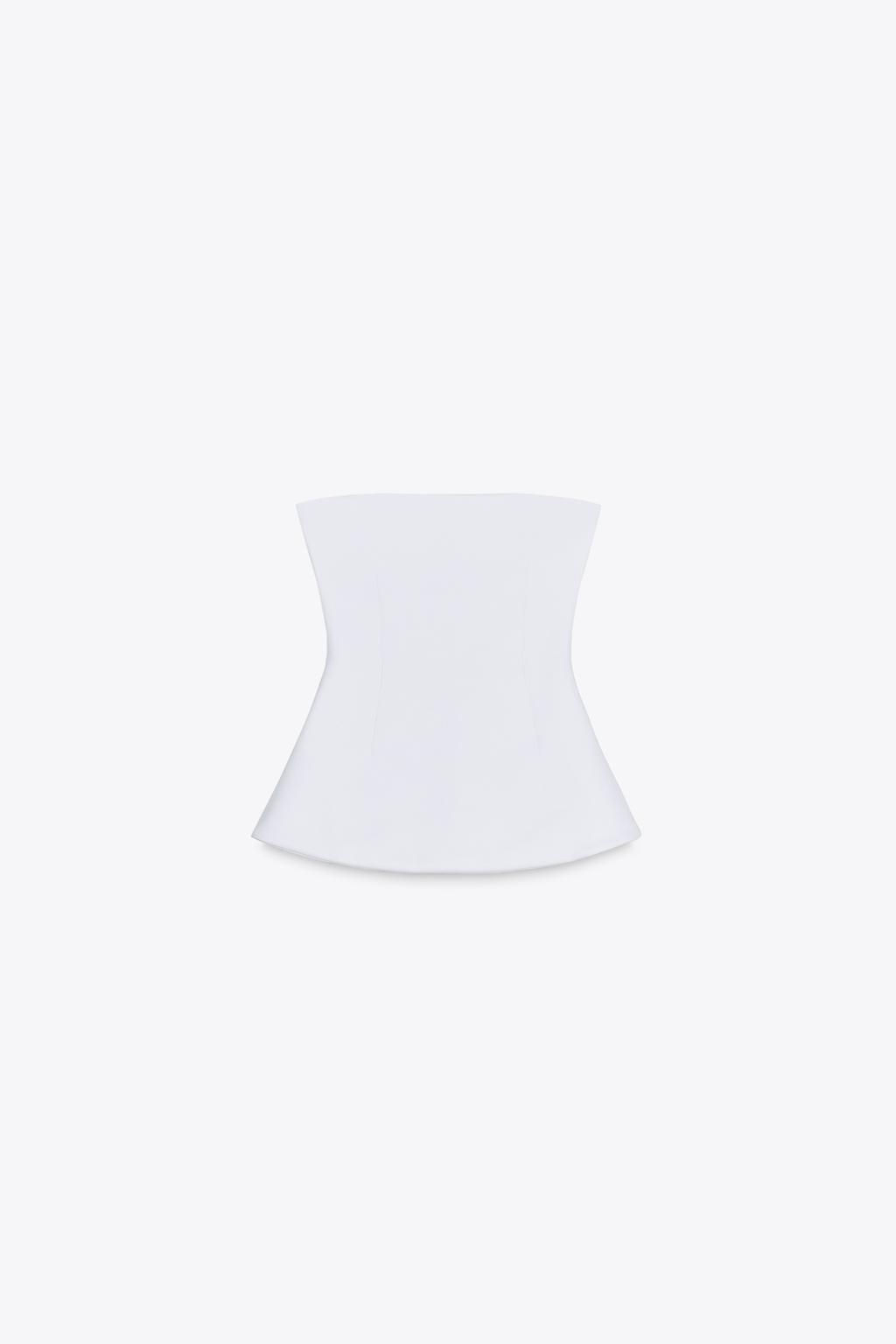 INTERLOCK BANDEAU TOP - Zara фото 31