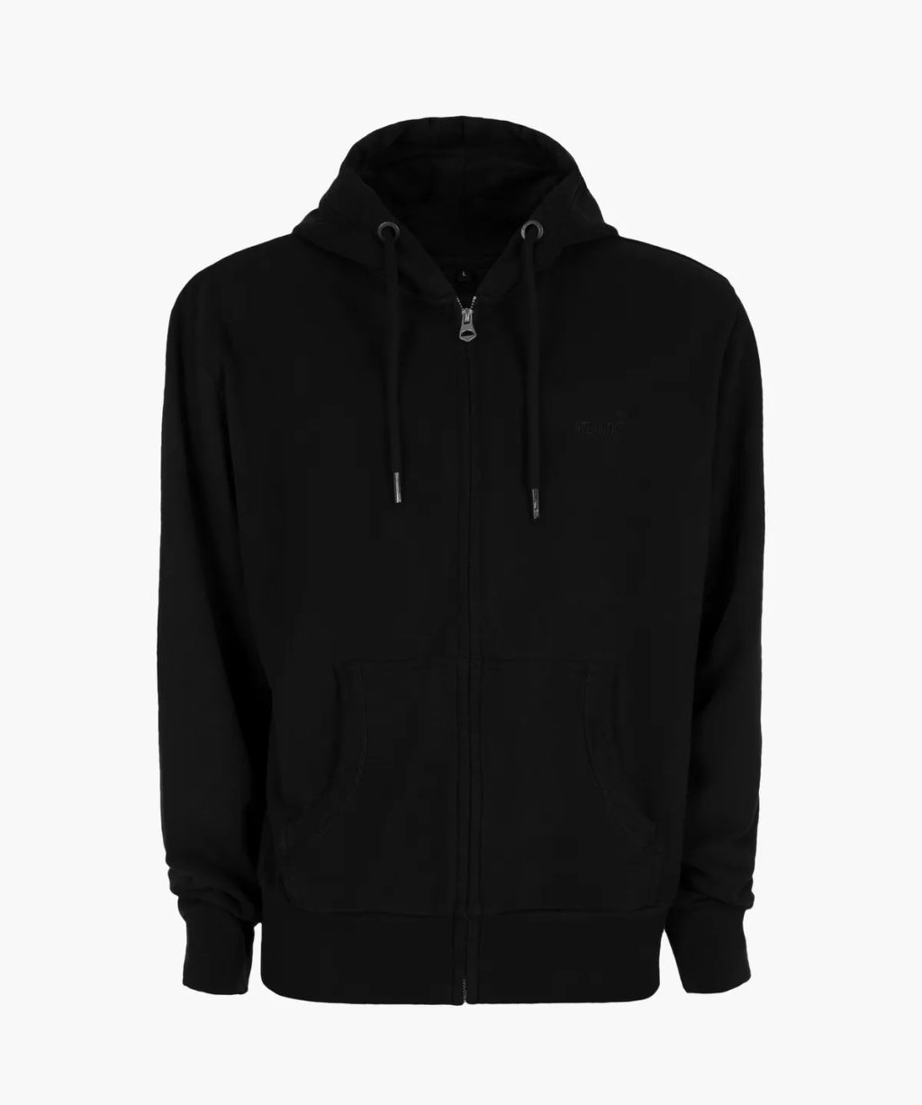 ATLANTIC HMT-001 Толстовка с капюшоном Label черный  фото 8