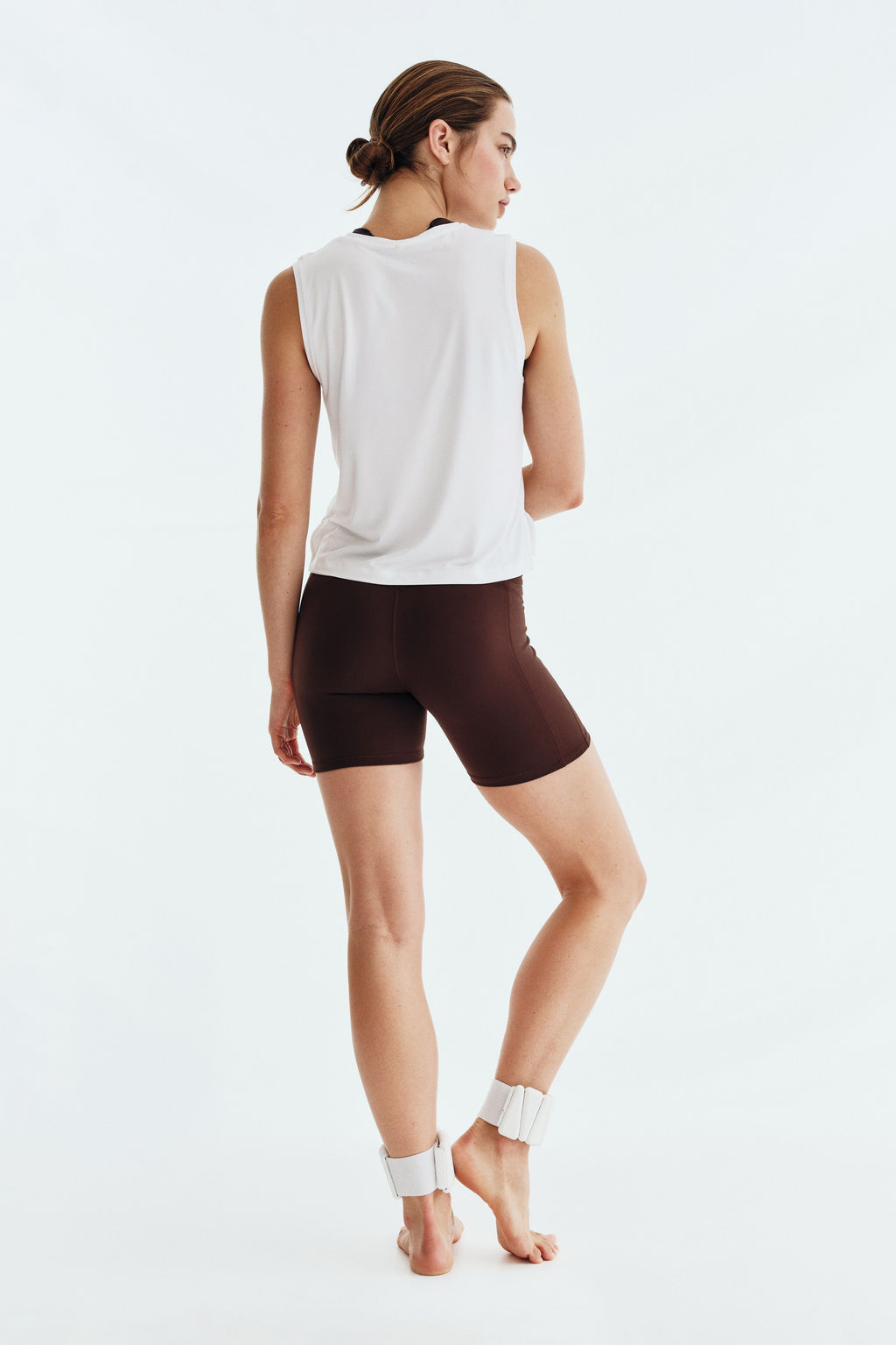 Camiseta de deporte boxy sin mangas con DryMove - H&m фото 7