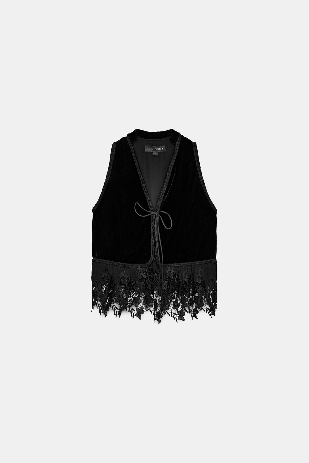 ZW COLLECTION LIMITED EDITION COMBINED VELVET WAISTCOAT - Zara фото 4