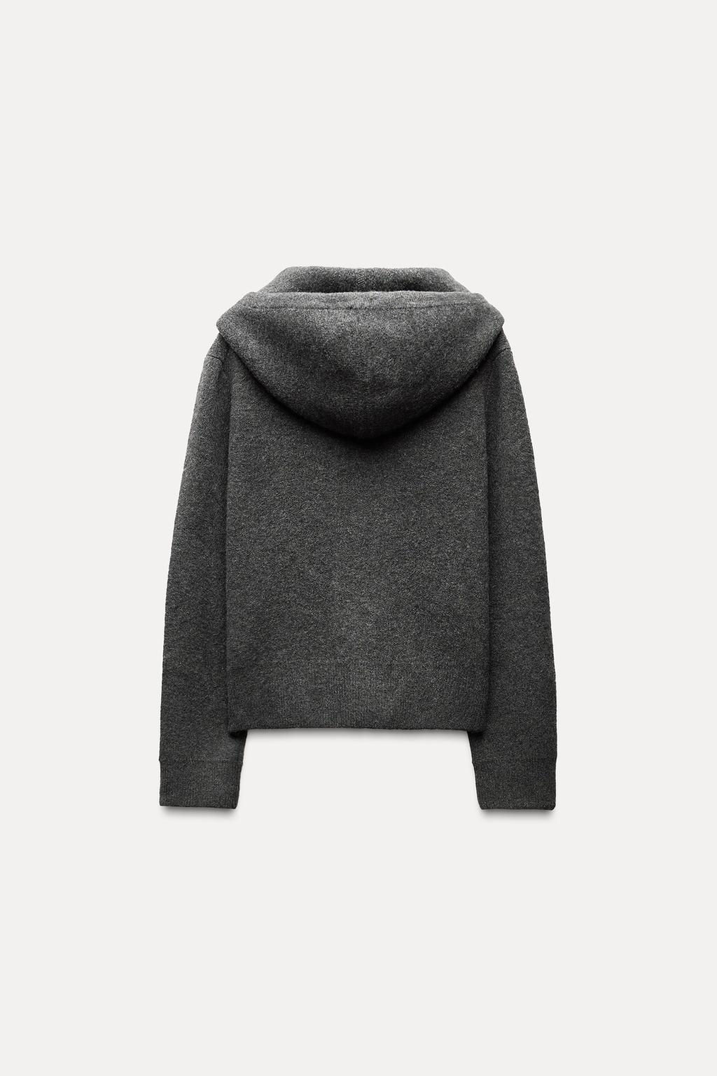 PLAIN STITCH HOODIE - Zara фото 6