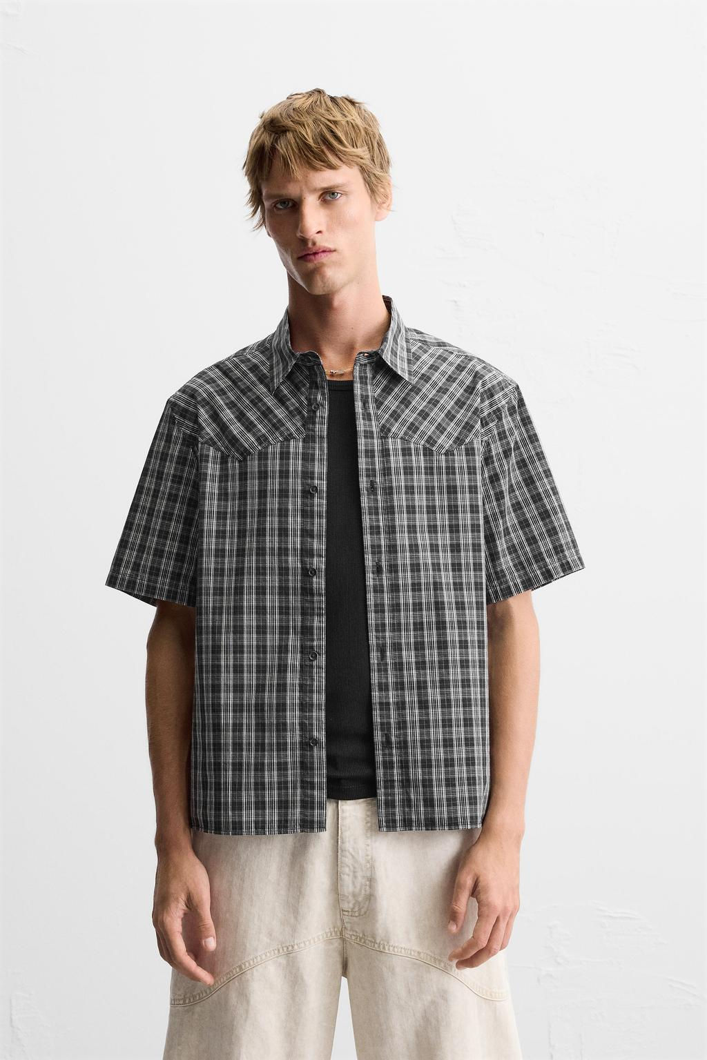 CHECK SHIRT - Zara фото 2